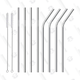 Stainless Steel Straws Set of 8 | $4 | Amazon | Use code 3R2NCA2P